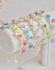 Everbloom Silver Flower Bangles