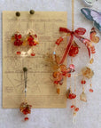Red Berry Earrings