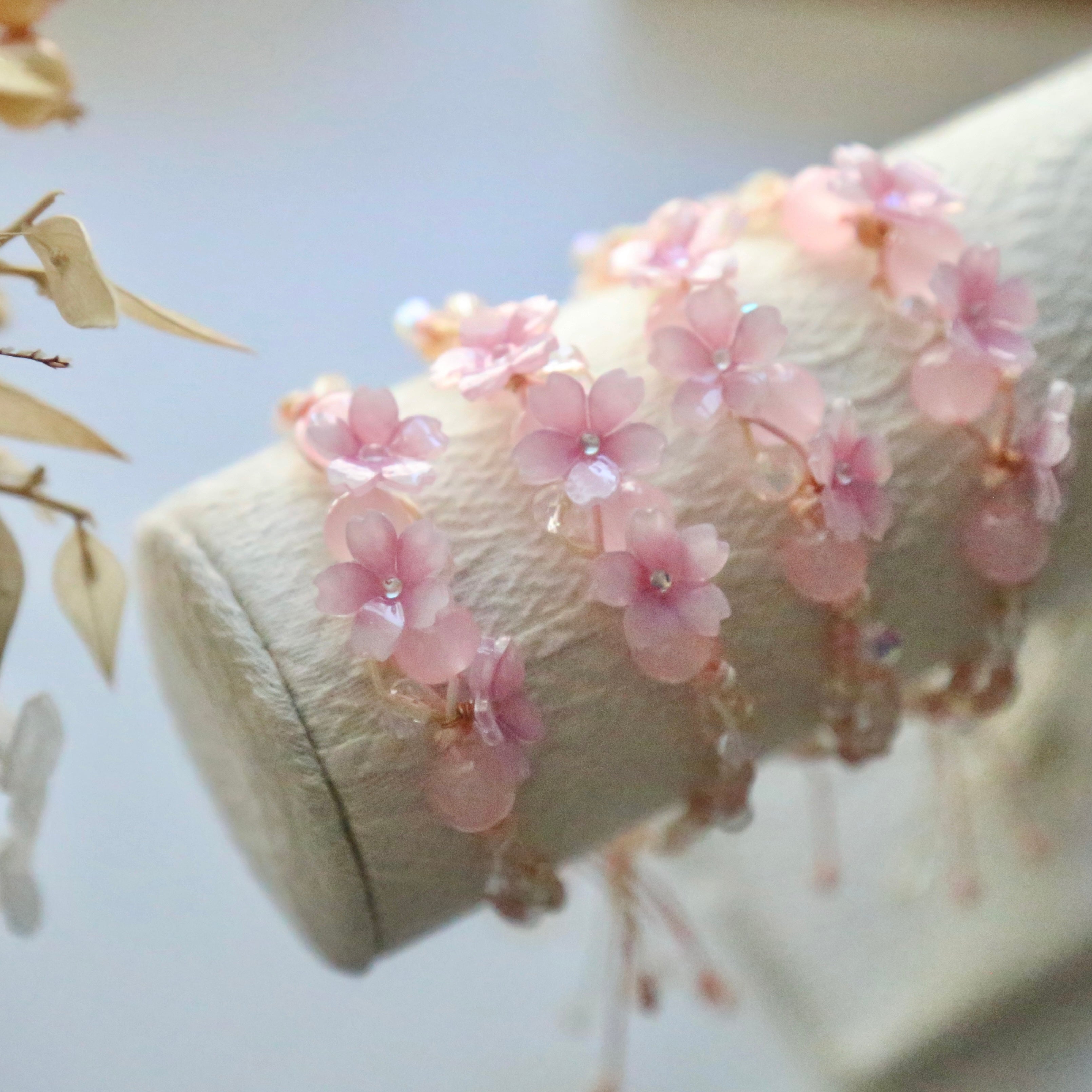 Shrink Plastic Sakura Bracelets