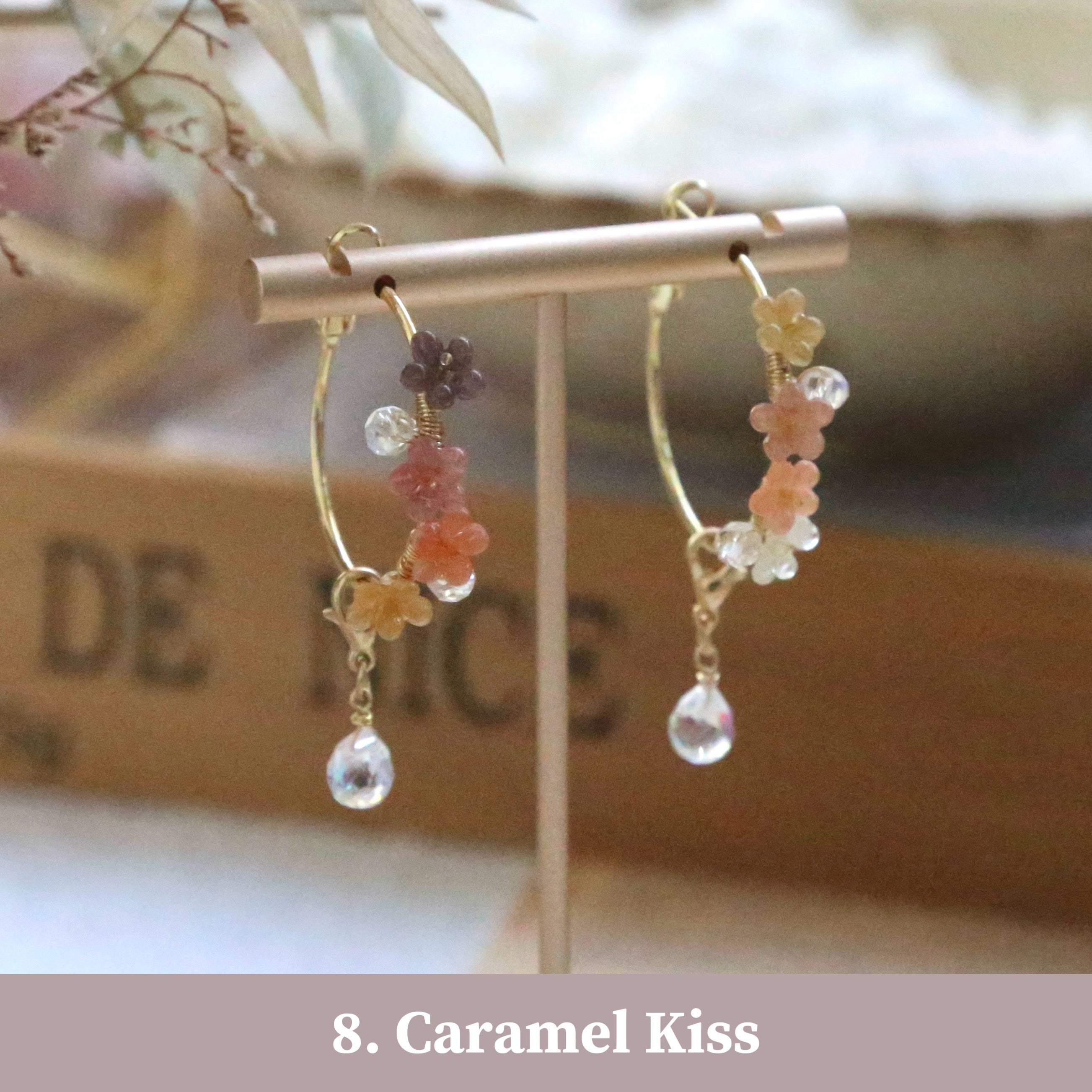 Everbloom Gradient Hoop Earrings