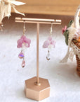 Orchid Flower Earrings
