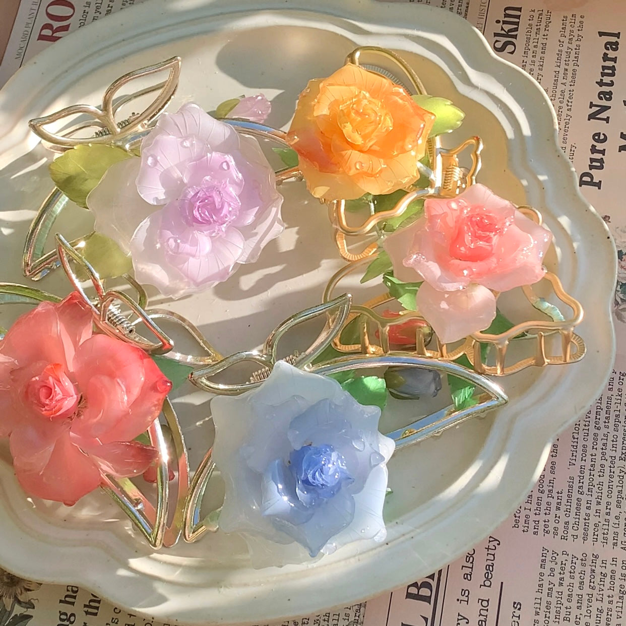 Rose Hair Claws