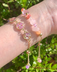 Resin Spring Flower Bracelets