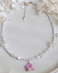 Orchid Flower Necklace