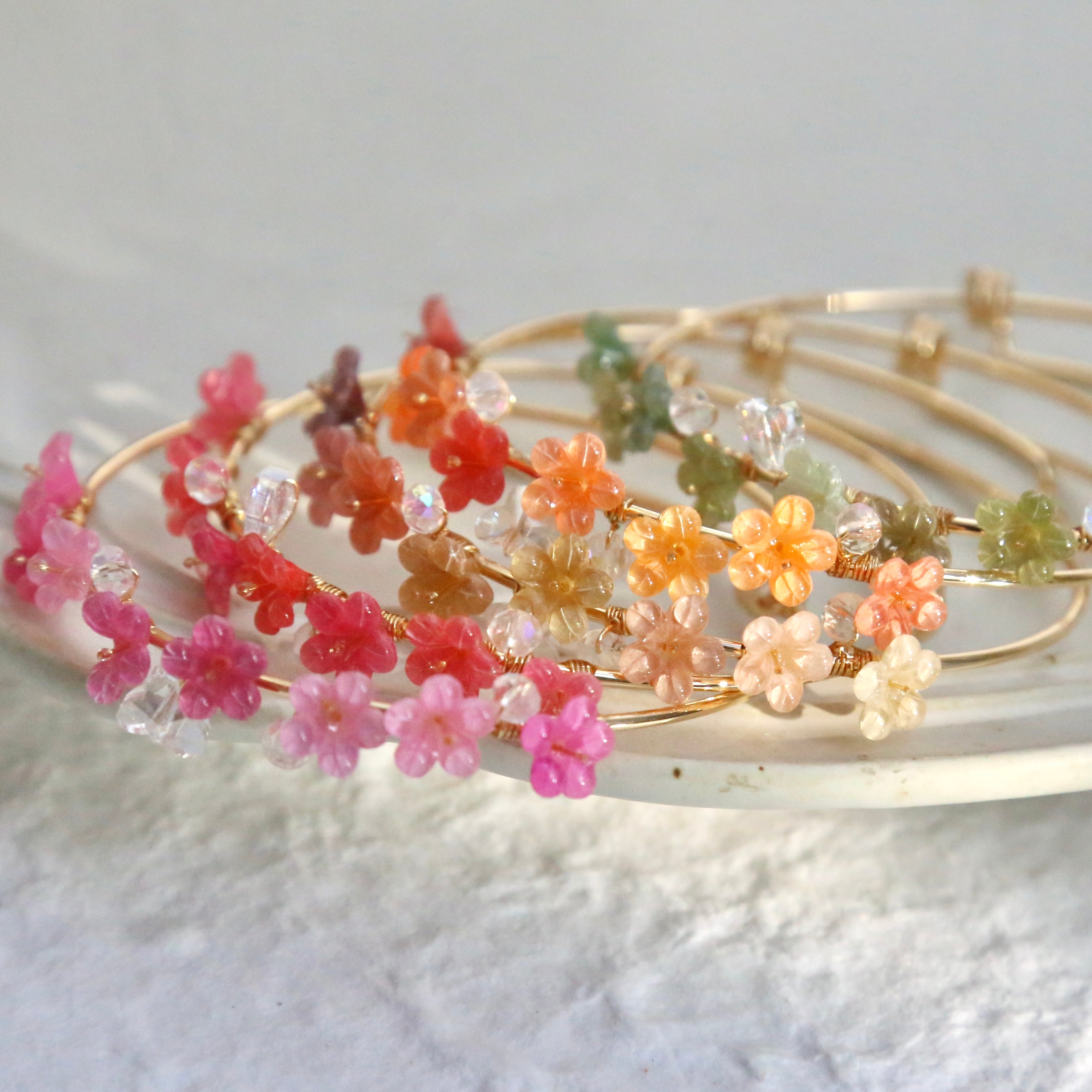 Everbloom Autumn Bloom Bangles