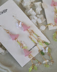 Pink Calla Lily Earrings
