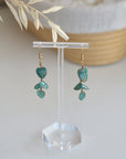 SALE - Eucalyptus Leaves Earrings