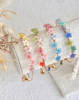 Everbloom Gold Flower Bangles
