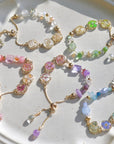 Resin Spring Flower Bracelets