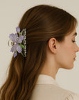 Shrink Plastic Iris Hair Claw