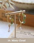 Everbloom Gradient Hoop Earrings