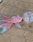 Goldfish Flower Balls Key/Bag Charms