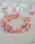 Cherry Blossom Wreath Bracelet