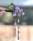 Grape Hair clips