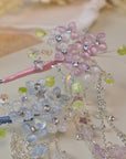 Custom - Hydrangea Tassel Hair Stick