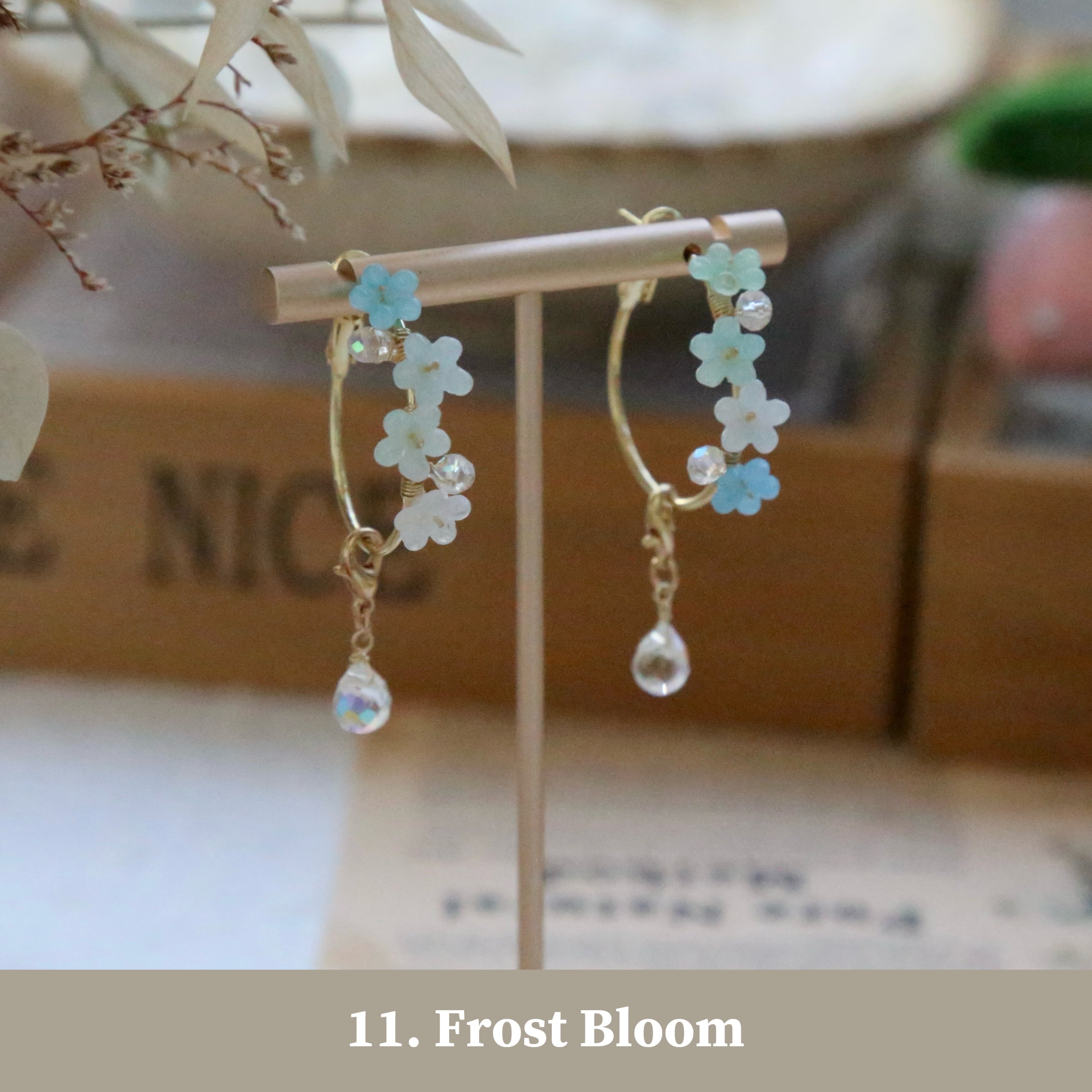 Everbloom Gradient Hoop Earrings