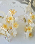 Mini Plumeria Claw Clip