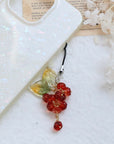 Red Berry Maple Leaf Sun Catcher