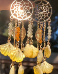 Ginkgo Leaf Earrings