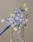 Custom - Hydrangea Tassel Hair Stick