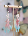 Goldfish Flower Earrings
