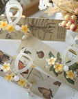 Mini Plumeria Claw Clip
