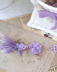 Goldfish Flower Balls Key/Bag Charms
