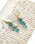 SALE - Eucalyptus Leaves Earrings