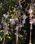 Grape Butterfly Sun Catcher