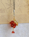Red Berry Phone Chain