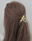 Mini Plumeria Claw Clip
