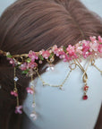 Cherry Blossom Crown Headband