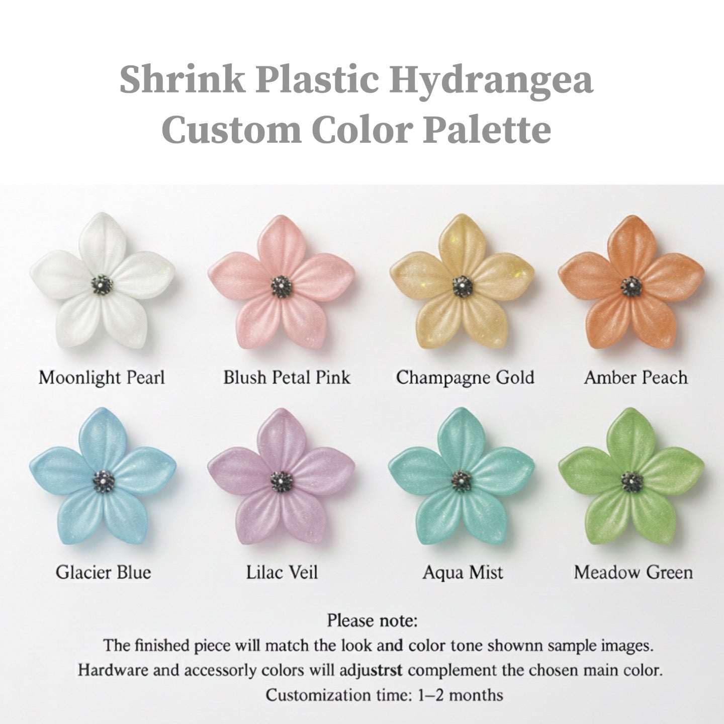 Custom – Wavy Hydrangea Leaf Tiara – SWEETSHOP JEWELRY