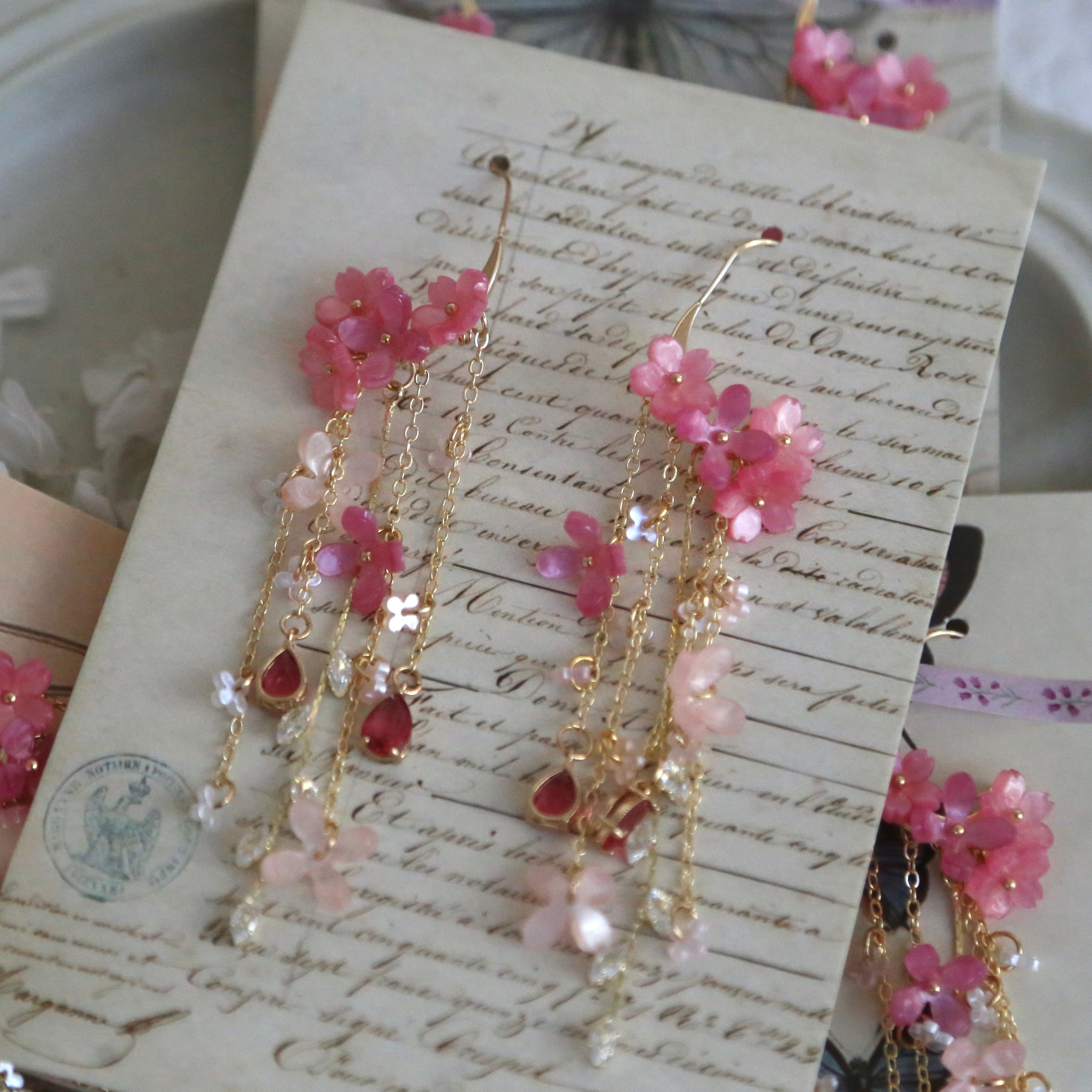 Cherry Blossom Earrings