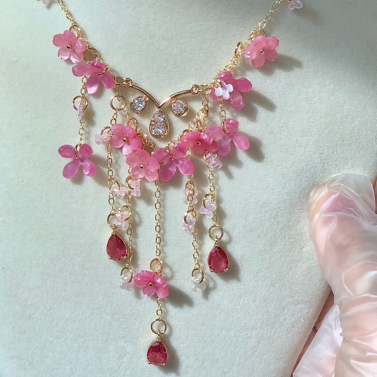 Cherry Blossom Necklace