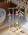 Pink Calla Lily Earrings