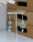 SALE - Eucalyptus Leaves Earrings