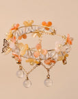 Orange Blossom Tassel Bracelet