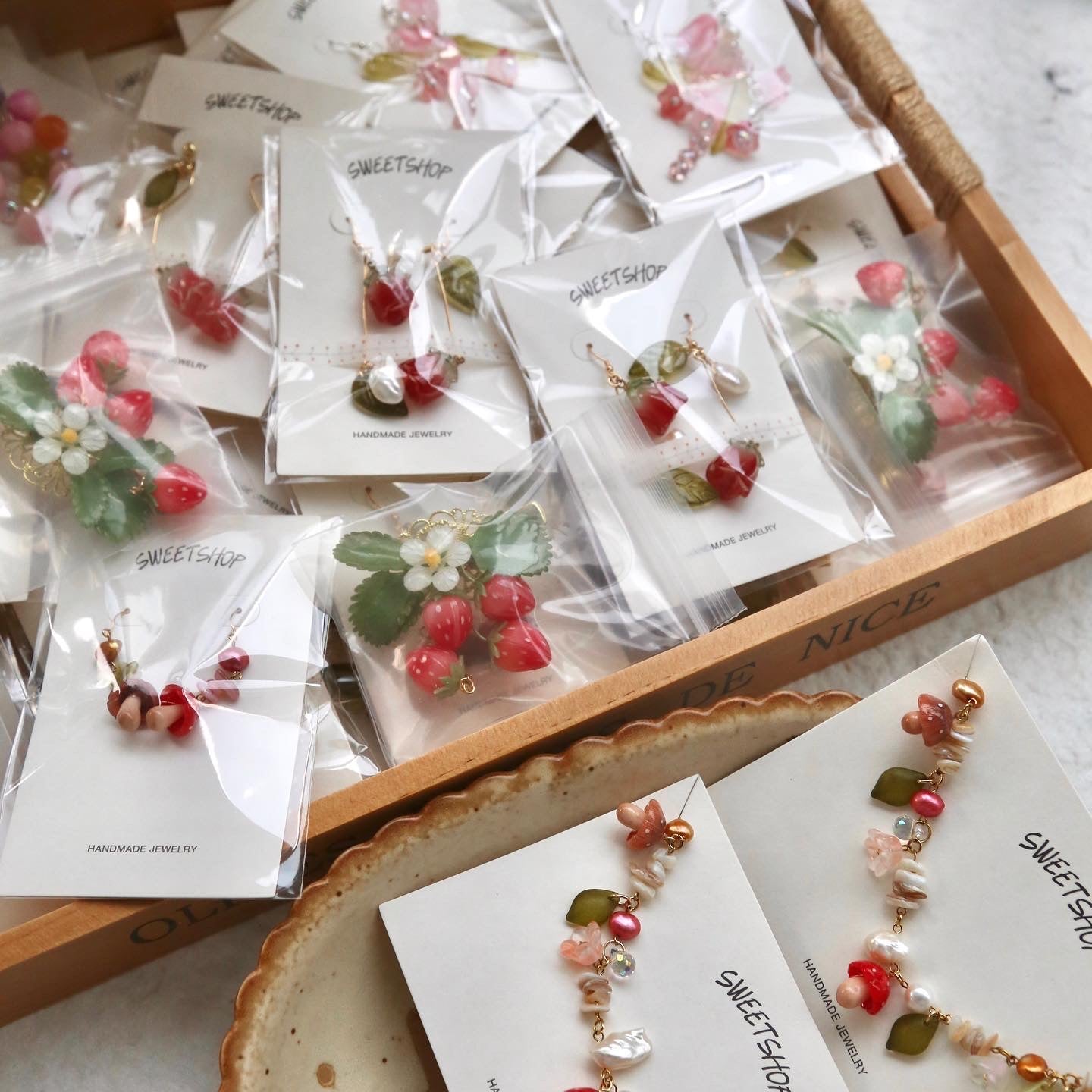 Strawberry Hair Pins