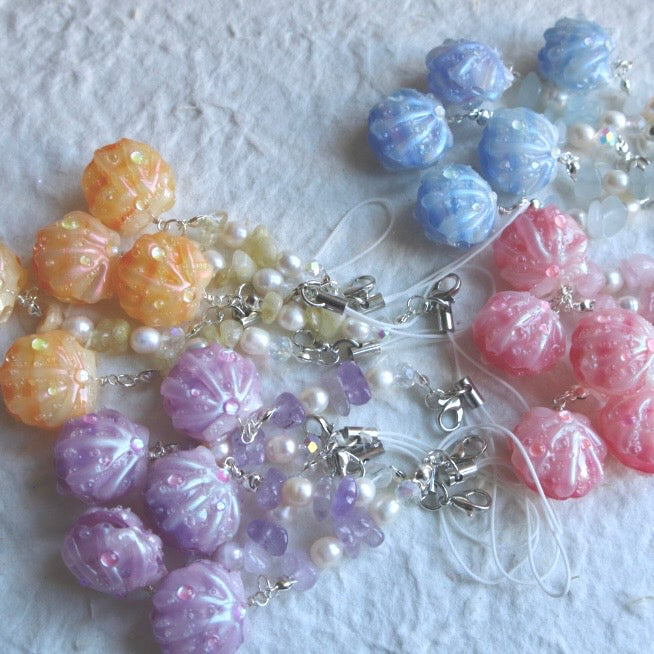 Seashell Bell Phone Charm