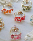 Everbloom Gradient Hoop Earrings