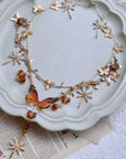 Citrine Star Earrings
