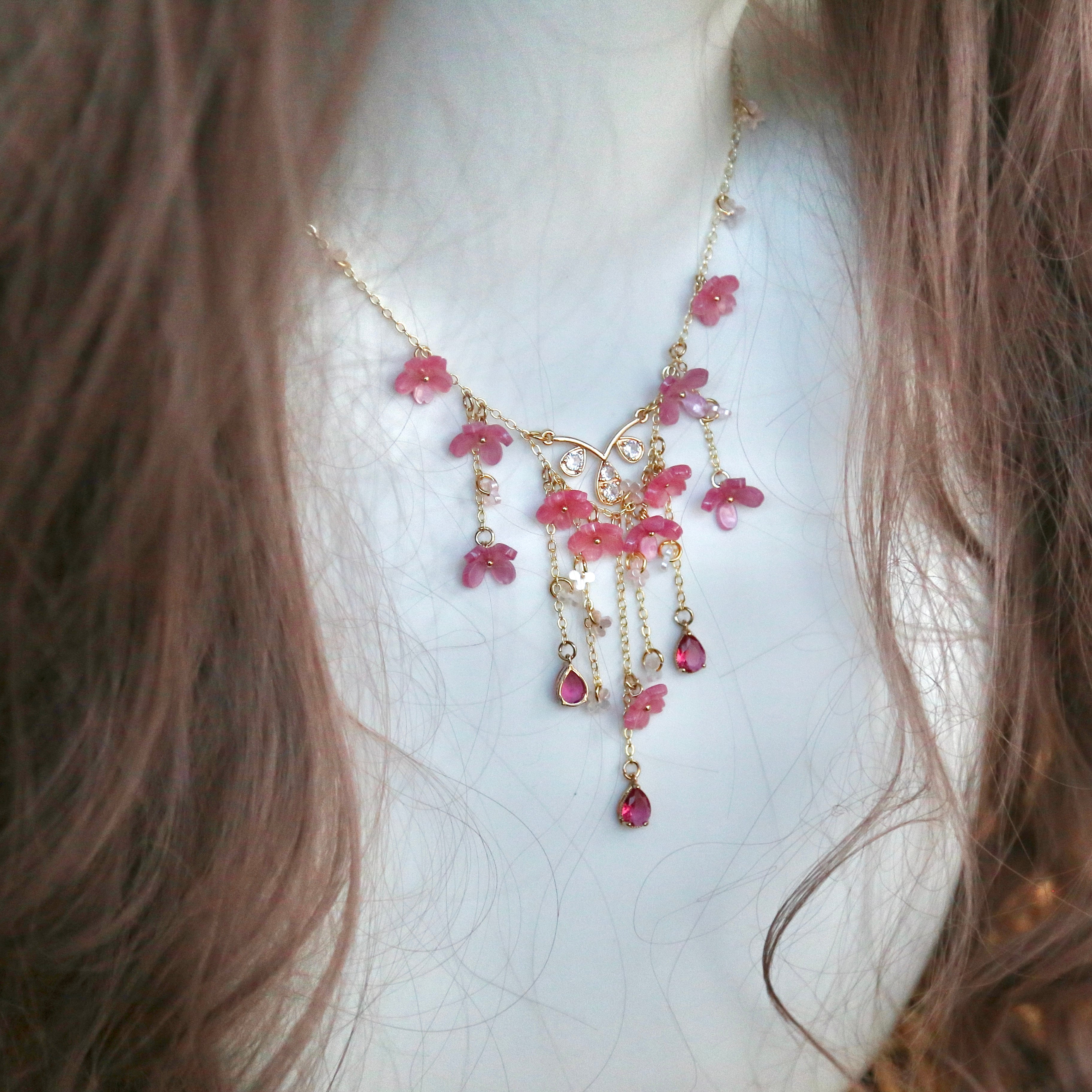 Cherry Blossom Necklace
