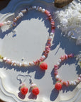 Shrink Plastic Strawberry Earrings