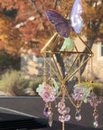 Grape Butterfly Sun Catcher