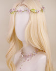 Custom – Wavy Hydrangea Leaf Tiara