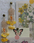 Ginkgo Leaf Earrings