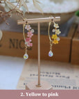 Everbloom Gradient Hoop Earrings