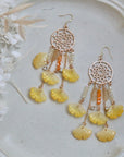 Ginkgo Leaf Earrings