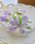 Shrink Plastic Iris Hair Claw
